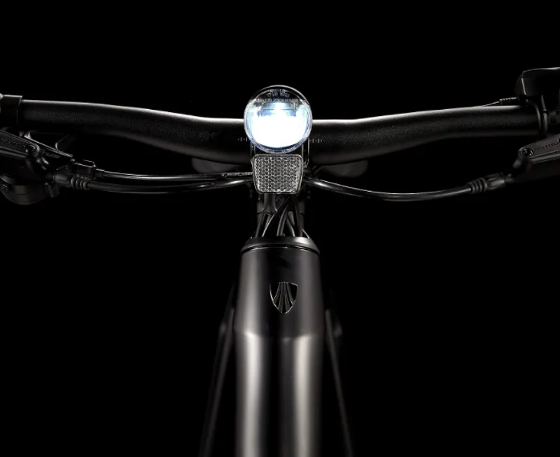 Trek Fx+ 2 Stagger Electric Hybrid Bike 2025 in Satin Black-7